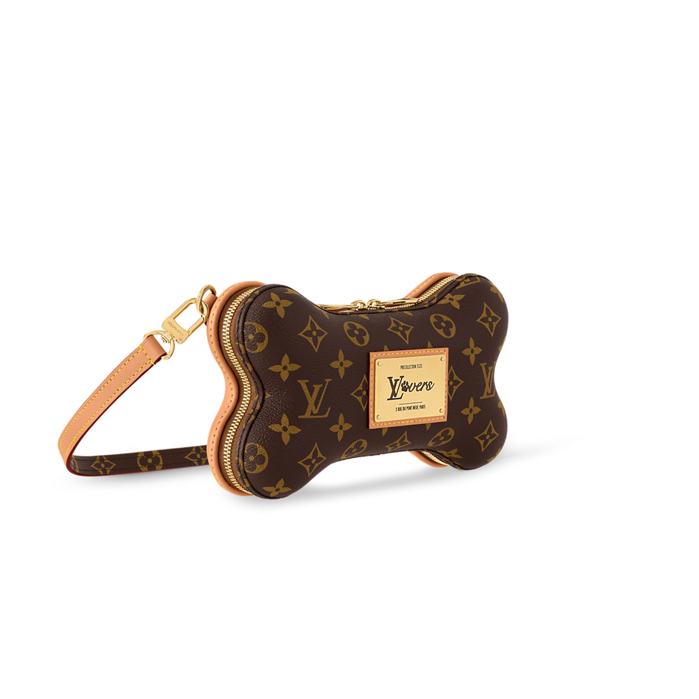 l**is V*t*n bone wearable wallet m12615 (24*14*6cm)